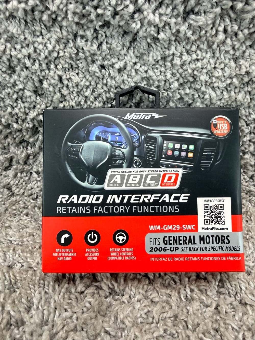 Metra Radio Interface Retains Factory Functions for General Motors 2006-UP